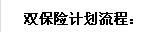 雙保險(xiǎn)計(jì)劃流程